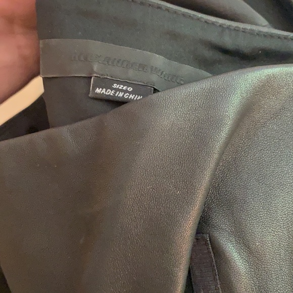 Alexander Wang sequin and leather mini dress - Picture 4 of 4